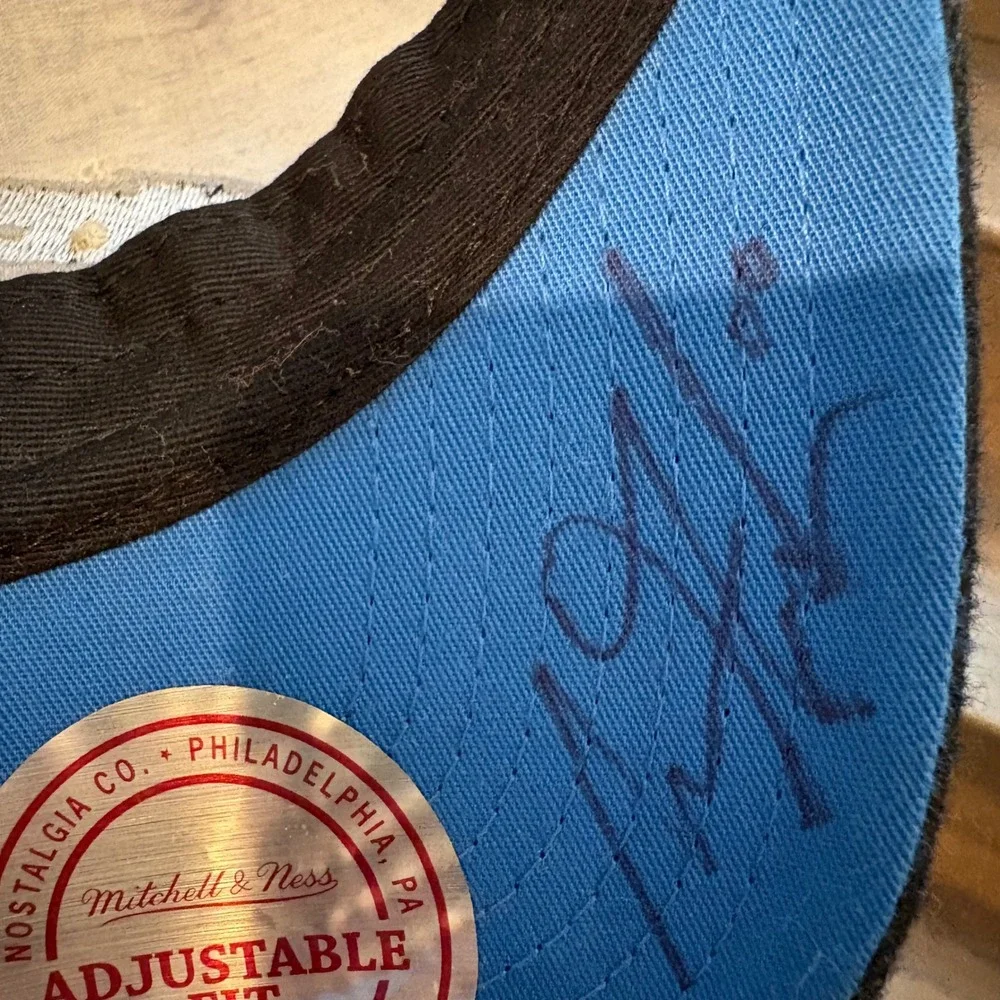 Mitchell &‎ Ness Orlando Magic Snapback Hat Signed OSFA Black Trucker Cap NBA